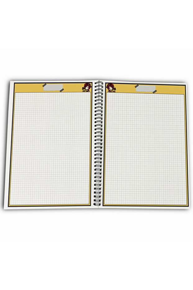 Genshin Impact Chiori Checkered A4 School Notebook 72 Sheets Model 2 - 4