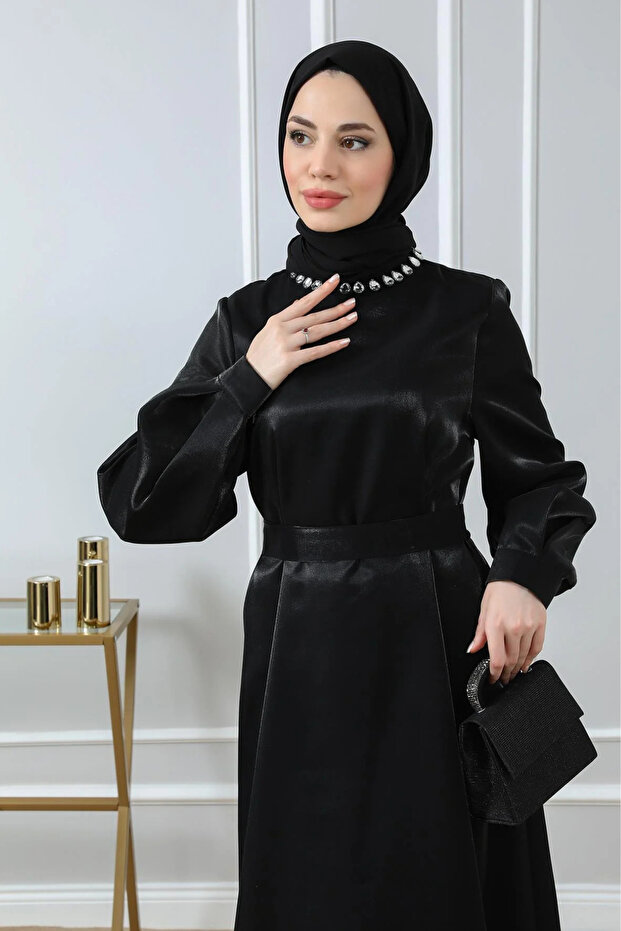 Boyun Taşlı Abiye - 2