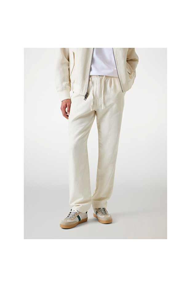 M5yb77whc00 Nolan Lınen Cotton T Erkek Pantolon - 2