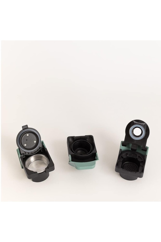 Retro automatic espresso machine 3in1, CREATE, Potts, sage - 6