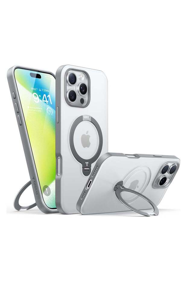 Upgraded 360° Spin Magnetic Stand for iPhone 16 Pro Max Case