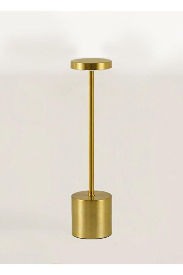 GOLD ÇUBUK MODEL LEDLİ MASA LAMBASI 33CM - 1