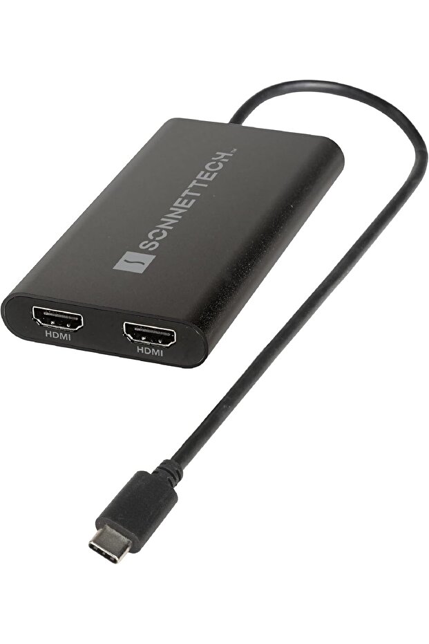 Sonnet USBC-DHDMI DisplayLink USB-C - Çift 4K 60Hz HDMI Adaptörü - 4