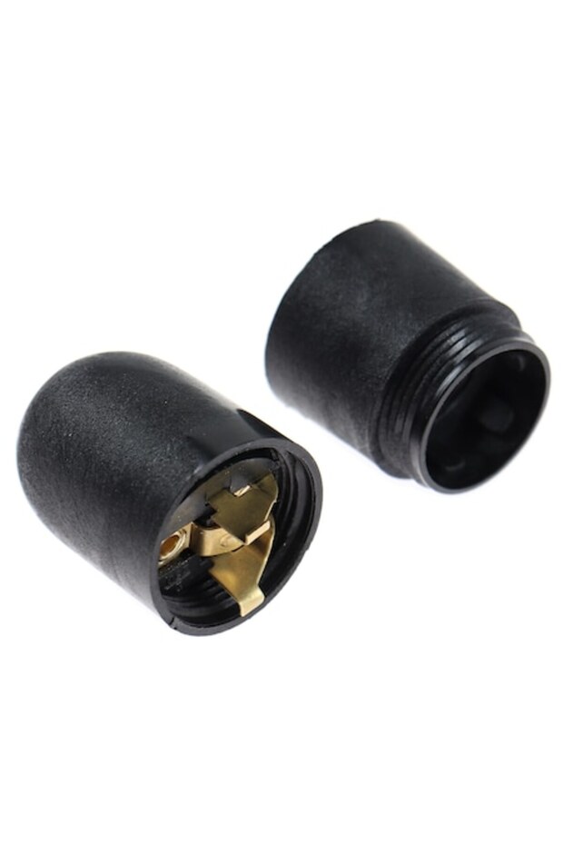 Plastic Socket E14, Black - 1