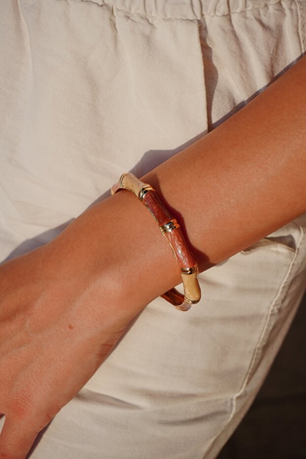 Pearlescent Bone Clamp - 2