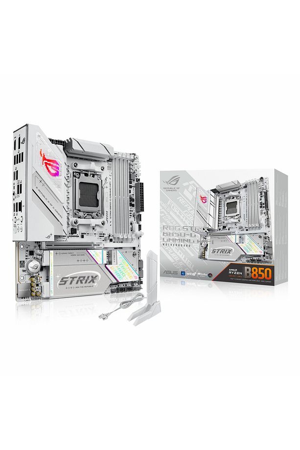 ROG Strix B850-G Gaming WiFi DDR5 (8000MHz)OC M.2 HDMI/DP/USB-C PCIe 5.0 AM5 mATX Anakart - 1