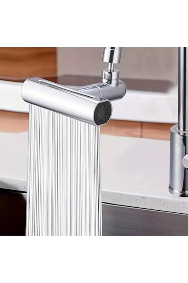 Multifunctional Faucet Adapter, Rotating 360 Degrees - 1