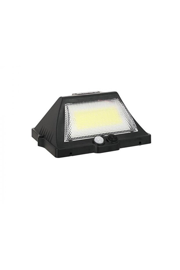 Solar Induction Led Lamp, Motion Sensor, Black - 2