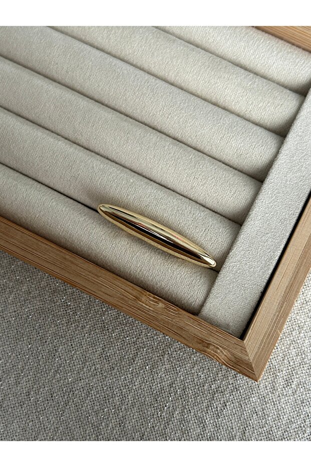 Gold Horizontal Ring - 2