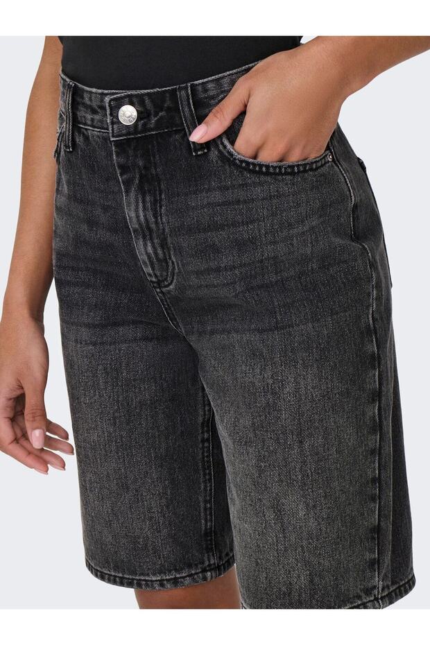 ONLSONNY HW WIDE DNM ŞORT NOOS - 4