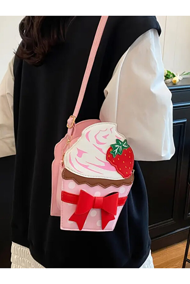 Strawberry Cupcake Bag - 4