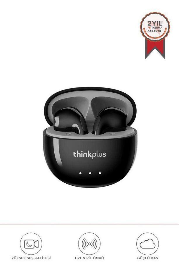 Thinkplus Lp2 Pro Siyah Aı Tws Bluetooth V5.4 Dil Çevirici Hıfı Stereo Ses Kulaklığı - 1