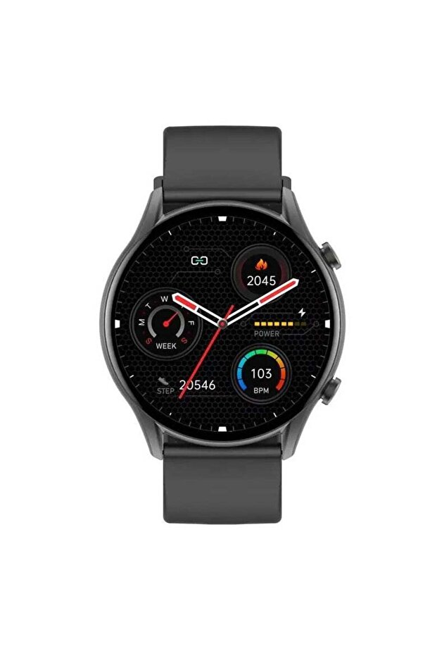 Smart Calling Watch Kr - black