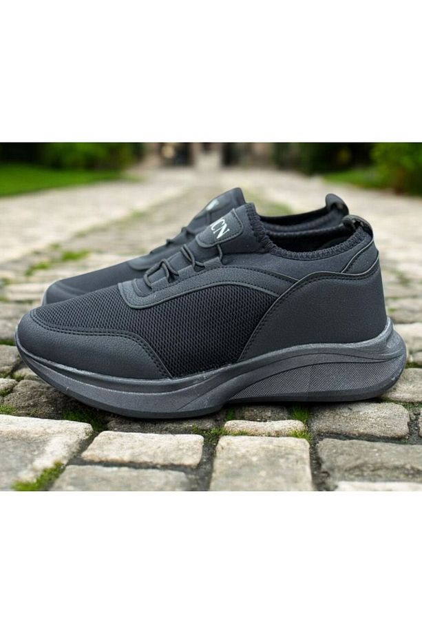 Sneaker Spor Ayakkabısı Konforlu Hava Alan Esnek Kaliteli Bağcıklı Ortapedik Kullanışlı034- - 2