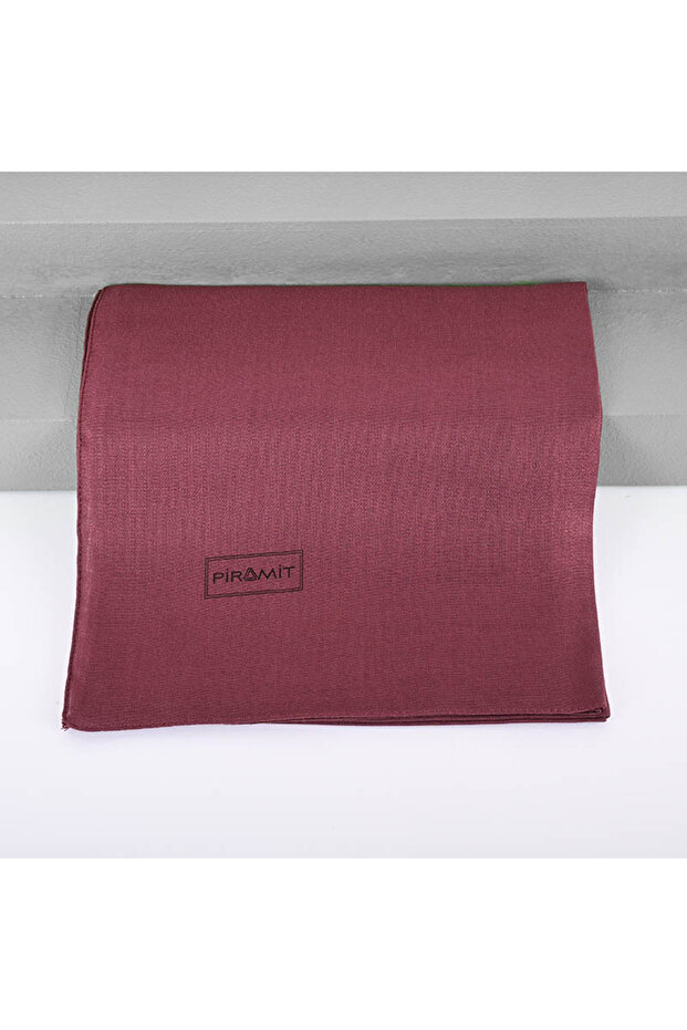 Eșarfă simplă de culoare chihlimbar - 1