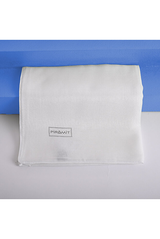 Eșarfă simplă de culoare chihlimbar - 1