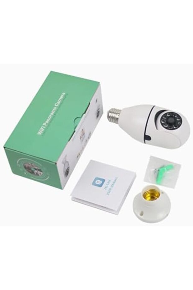 Captivating WiFi Panorama Camera – Wireless Outdoor CCTV Monitor with 360° Vision, Night V