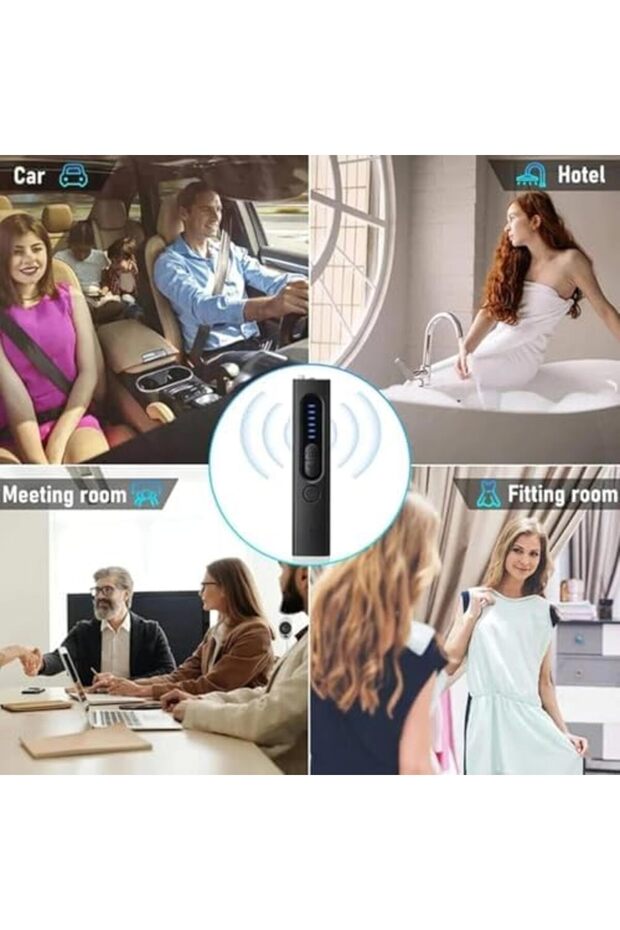 Mini Camera Detector 4-in-1 Privacy Protector – Detects Hidden Cameras, GPS Trackers, RF Si - 7