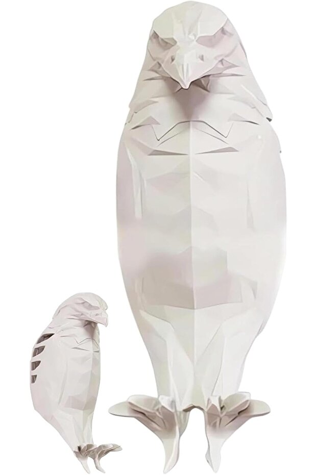 Eagle Wall Light – 3D Resin Animal LED Night Lamp, Golden Owl Wall Decor