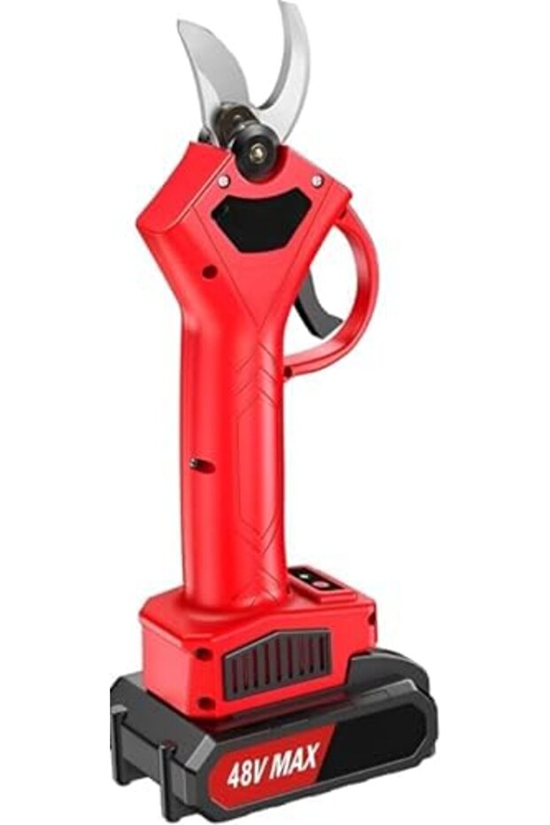 Electric Pruning Shears – 48V Cordless Tree Trimmer with 30mm Cutting Diameter, Brushless M