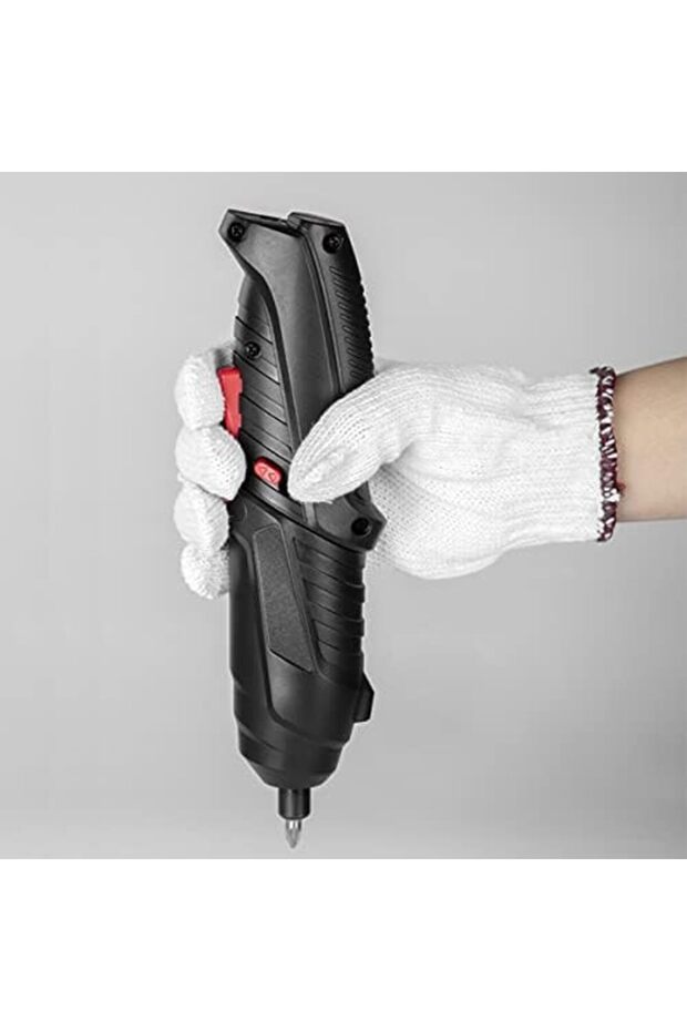 47PCS Cordless Screwdriver Set Rechargeable 3.6V 1300mAh Li-ion Electric Power Tool Kit with - 6