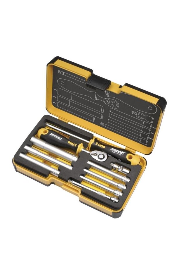 Ergonic R-GO M-Tec kit, 10 pieces in StrongBox box - 3