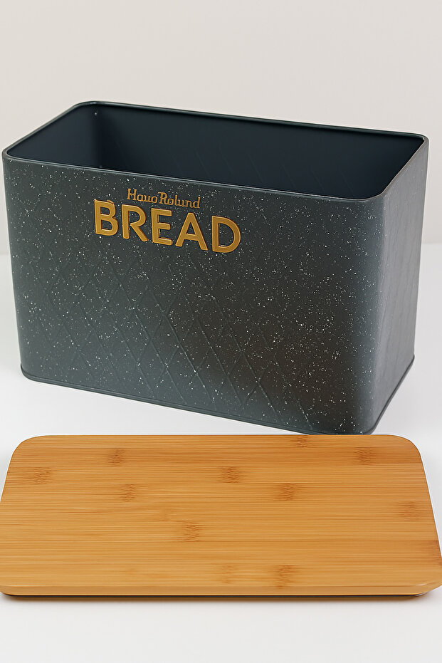 Aisha bread box with storage jars - 6