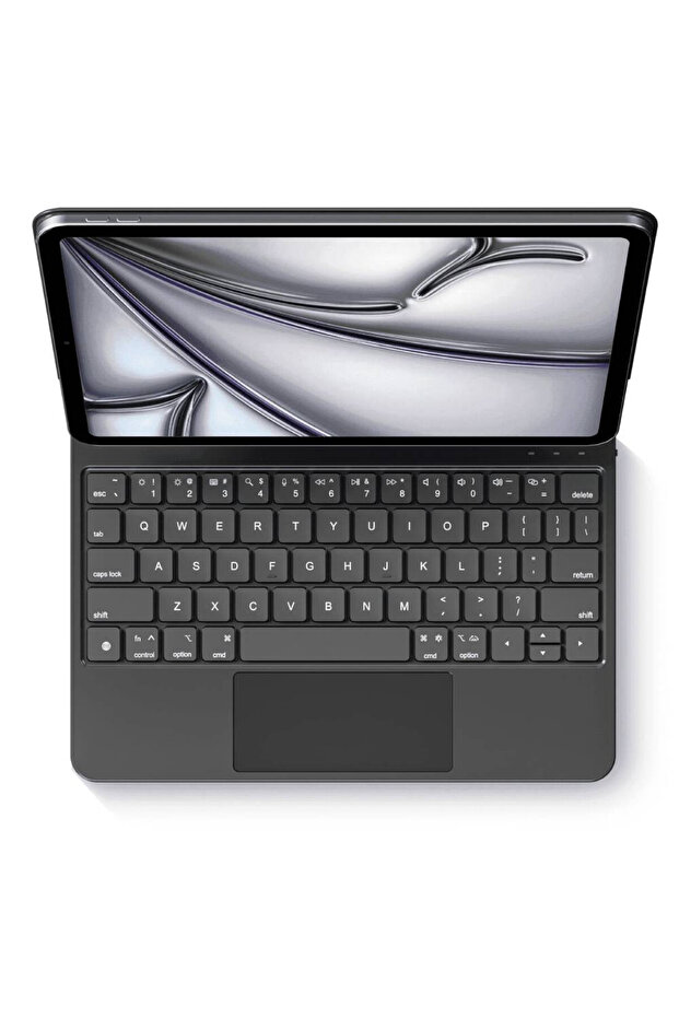 Wireless Magic Keyboard Case Compatible with Apple iPad Pro 11-inch M4 2024,Black
