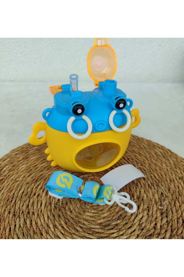 School Flask with Crab Figure 750 ml Double Drinking 1 Pc - 3