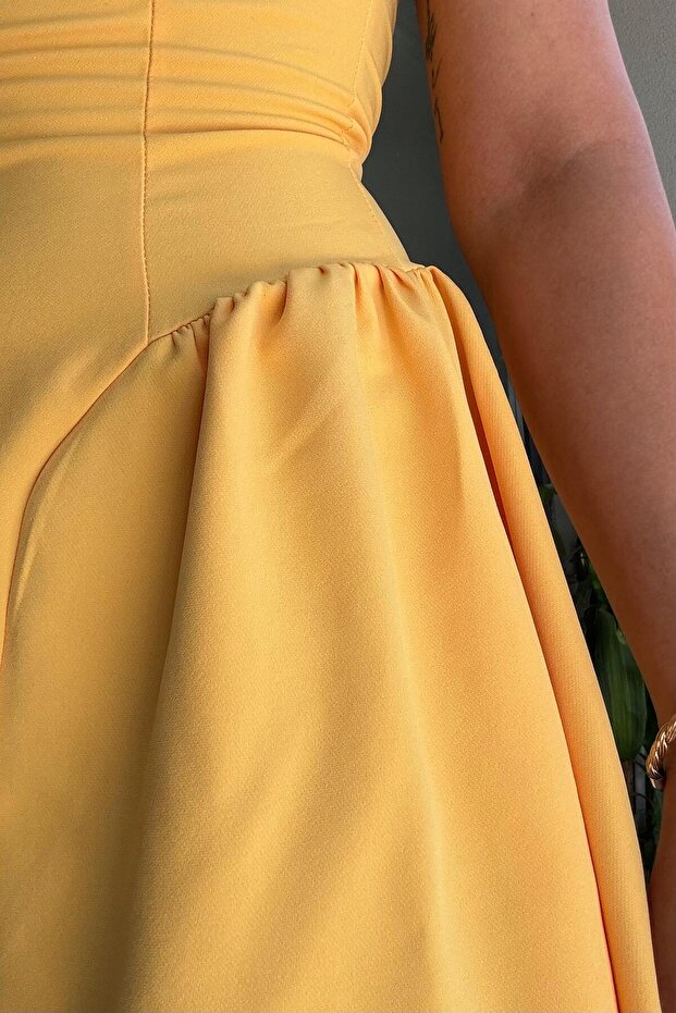 Rochie mini drapată Luna - 2