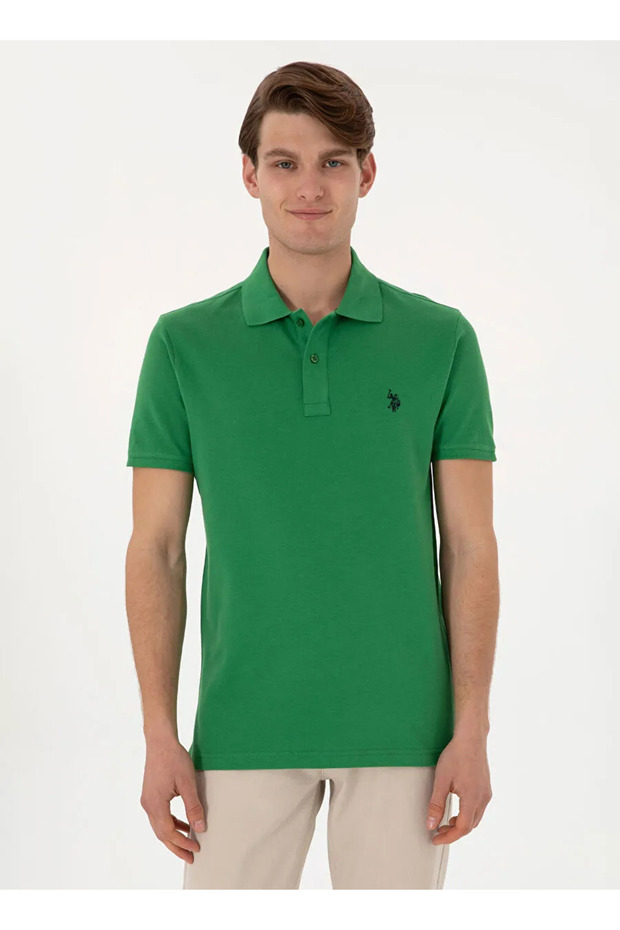 U.S. Polo Assn. Green Men's T-Shirt Dmls