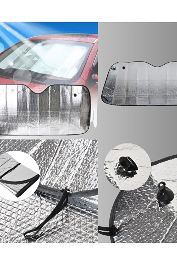 Foldable Sunshade with Sponge Insulation - 5