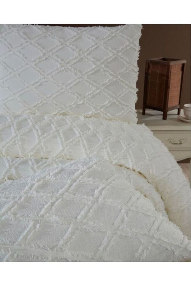 مجموعة القطن طقم بيكيه مزدوج روبي - 7