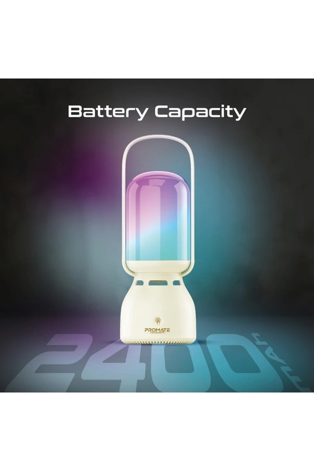 مكبر صوت بلوتوث محمول متعدد الوظائف ومصباح تخييم - 3