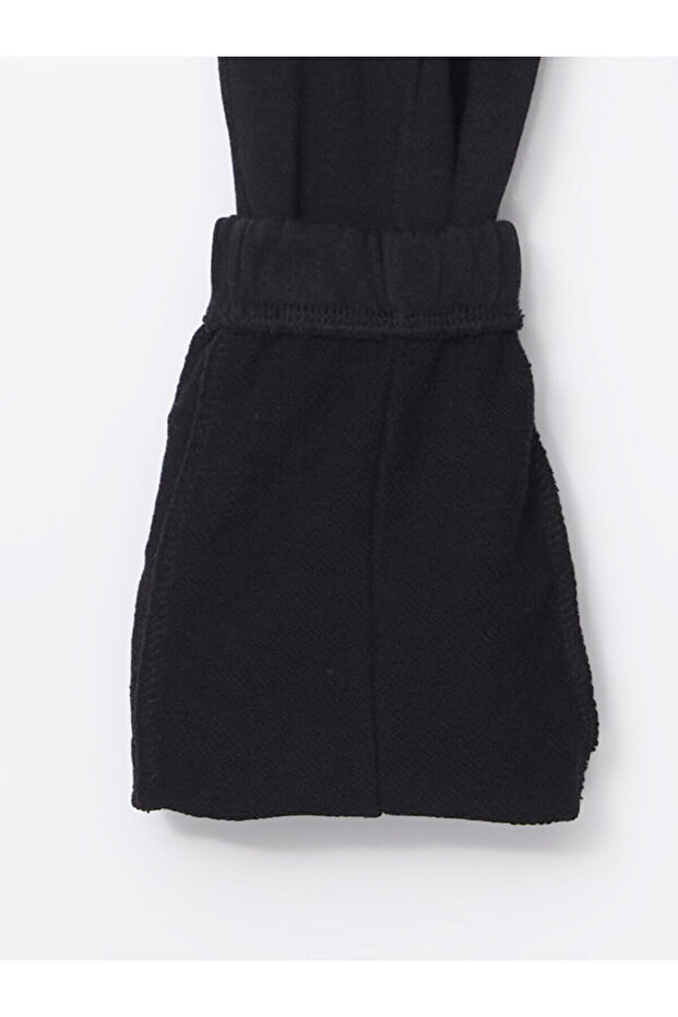 Beli Lastikli Kız Çocuk Jogger Eşofman Altı - 3