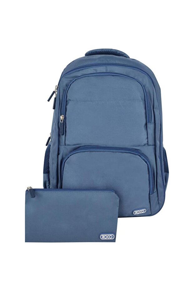 Basic Classic Backpack with Accessory - 1
