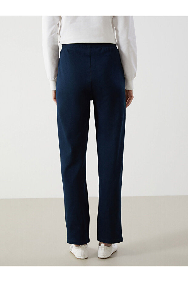 LCW Limitless Lacivert Beli Lastikli Kadın Eşofman Altı - 4