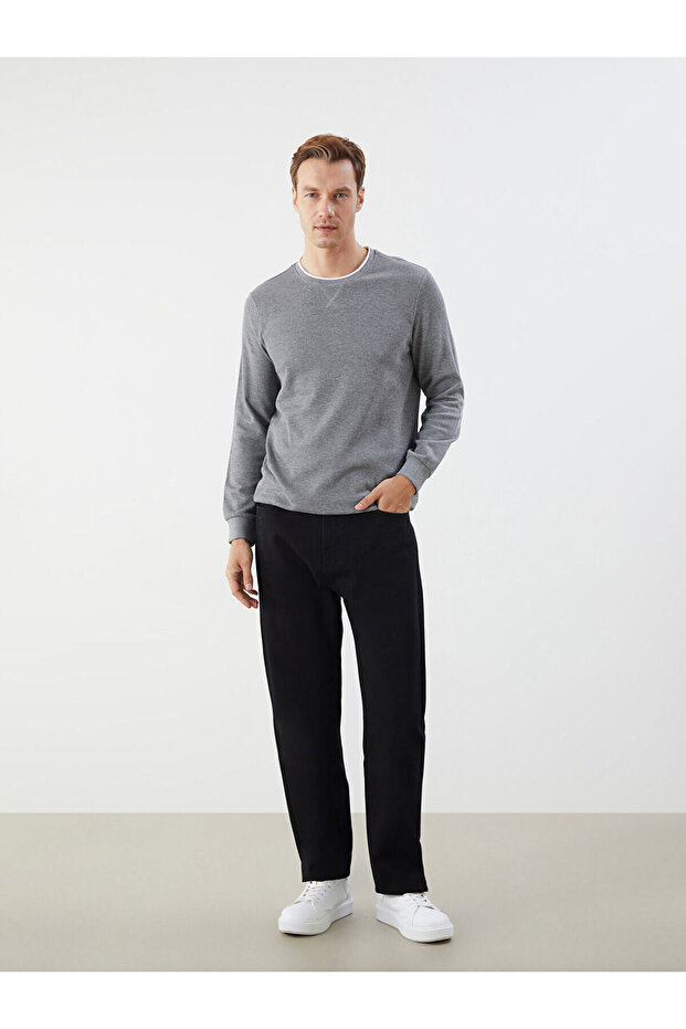 Baggy Fit Erkek Jean Pantolon - 1