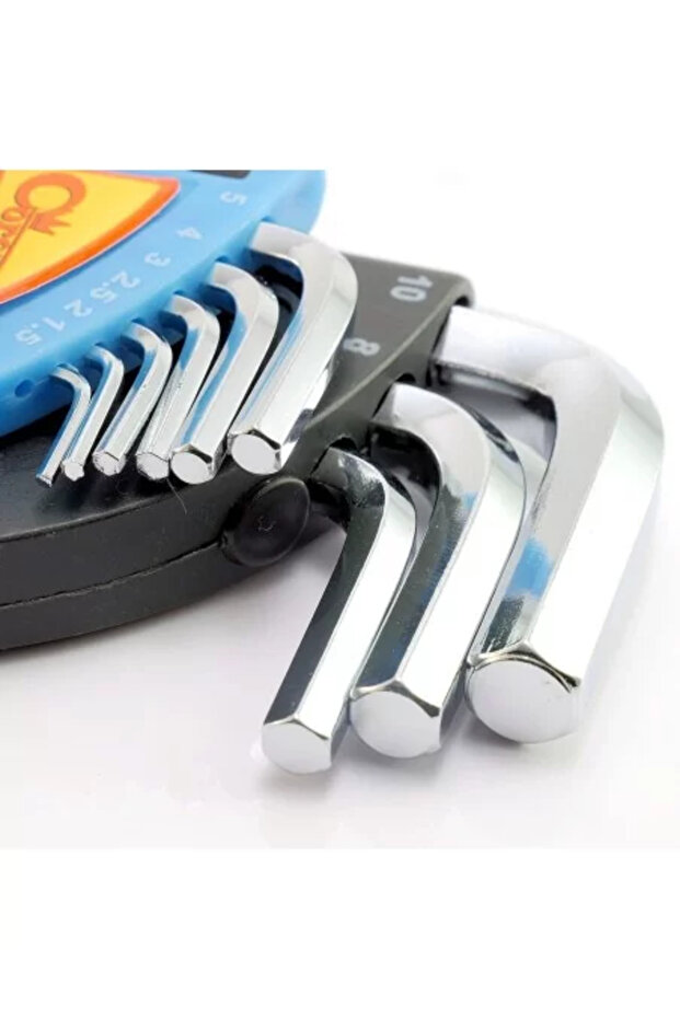 Set 9 chei hexagonale, Allen în formă de L, Cod C6614 - 2