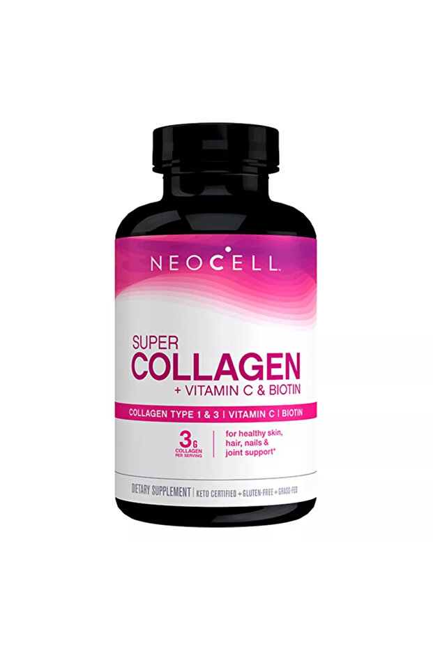 , Super Collagen + Vitamin C & Biotin Tablets, 180 S