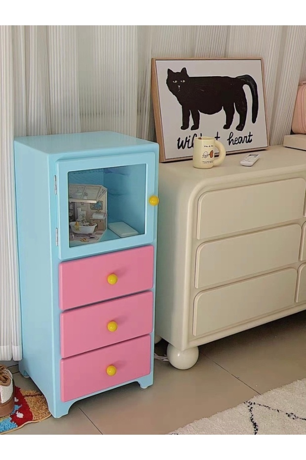 Mini kapaklı çekmeceli dolap - 4