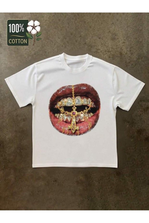 Luxury Printed High Quality Tshirt
