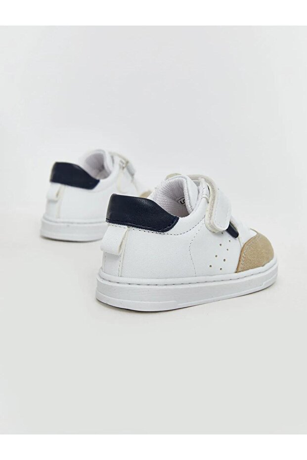 LCW STEPS Bağcık ve Cırt Cırtlı Erkek Bebek Spor Ayakkabı (W5) - 5