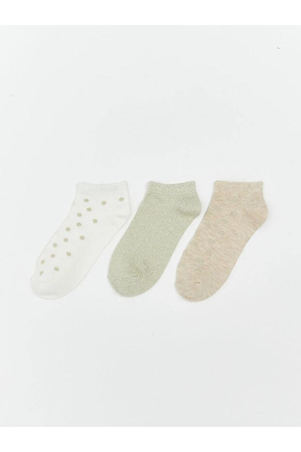 Lcw Dream Polka Dot Women's Booties Socks 3-Pack (W5)