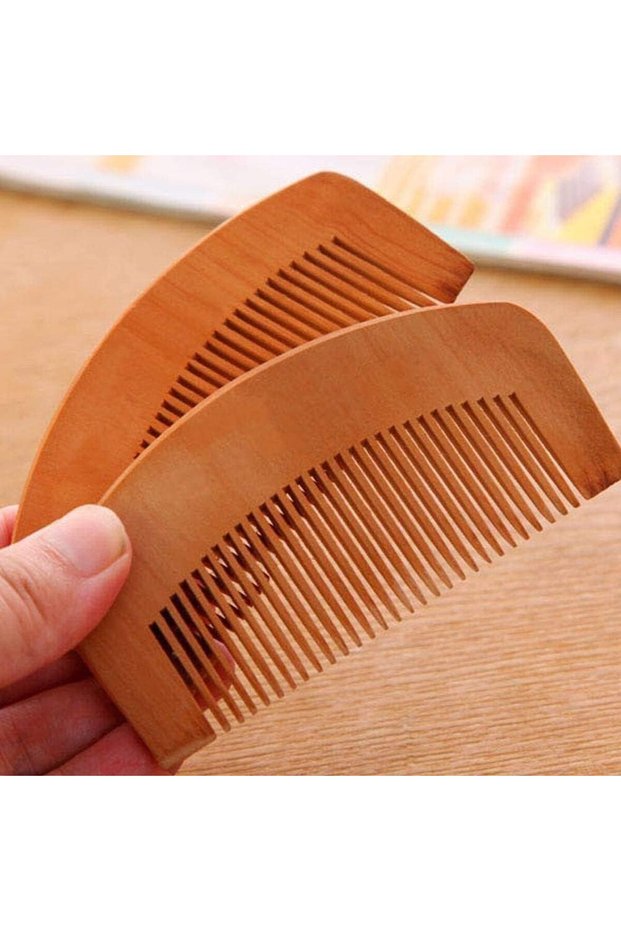 Natural Handmade Wooden Mini Hair Comb Hygienic Antistatic Unisex Special Production Hair Care Comb