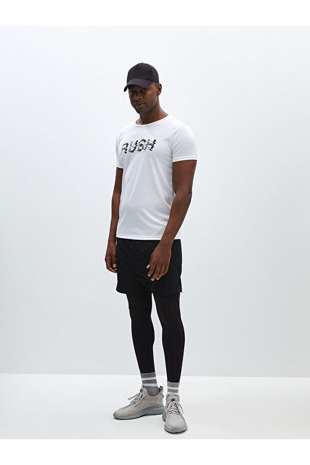 Slim Fit Erkek Taytlı Şort - 2