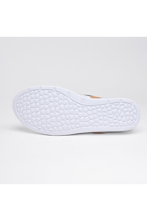 Günlük Hakiki Deri Kadın Sneaker - 5