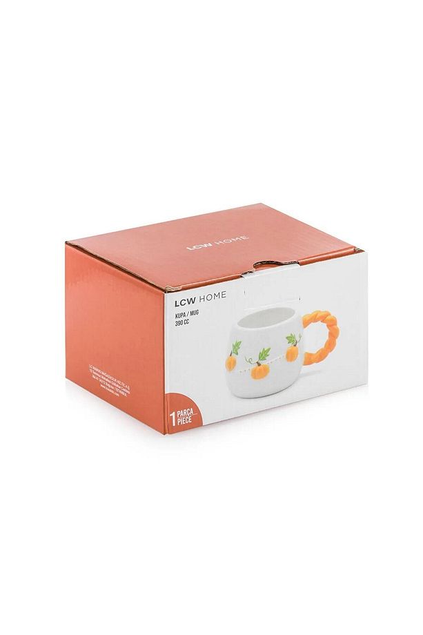 LCW HOME Karişik Baskılı Seramik Kupa Bardak 390 ml (W5) - 4