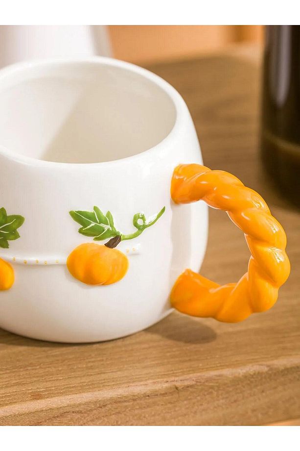 LCW HOME Karişik Baskılı Seramik Kupa Bardak 390 ml (W5) - 3