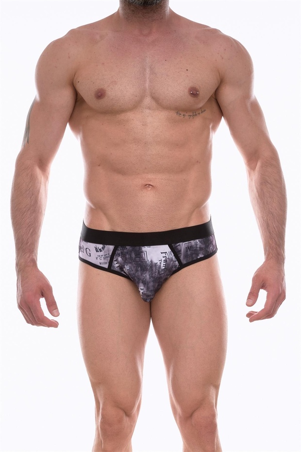 Men's Patterned Jockstrap Laundry - 1